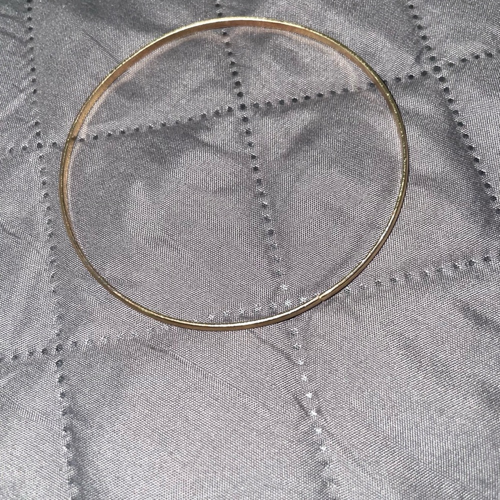 Bundle Bangle Bracelet;Leaf Ring;And Another Ring - image 6